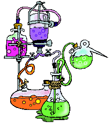 bild på ett kemiskt experiment